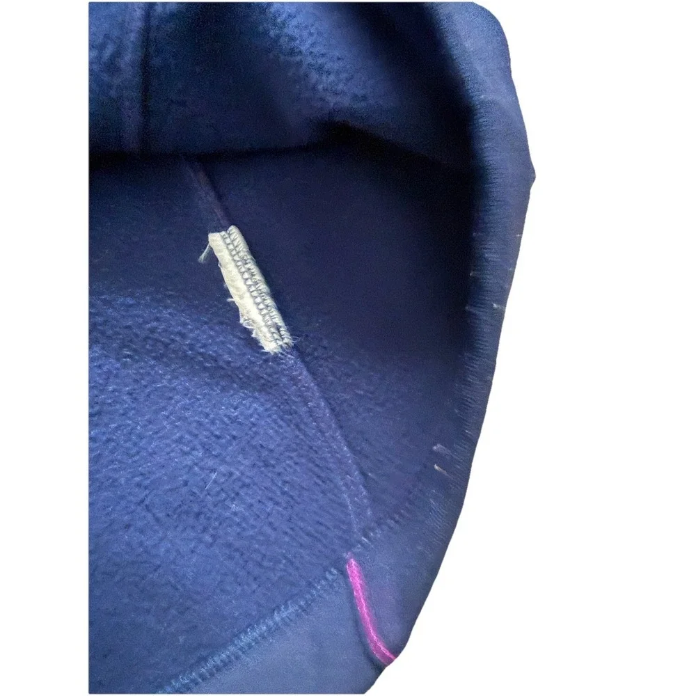 Nike Therma-FIT Victory 1/2-Zip Golf Pullover Navy Blue Pink Stitching Size‎ L